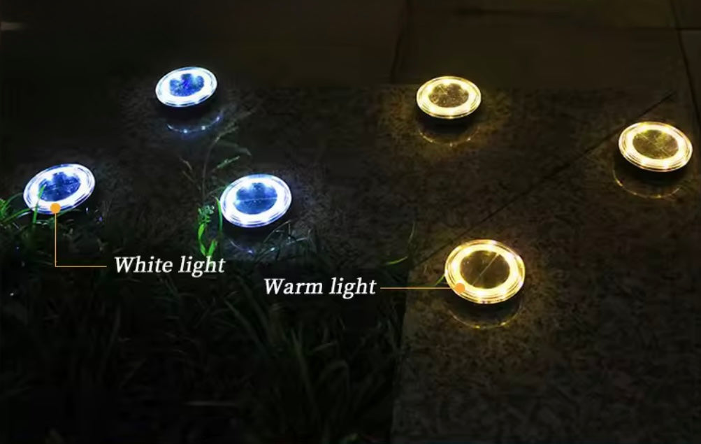 Lampes Solaires LED Extérieures - Éclairage Jardin, Allée, Terrasse, Cour