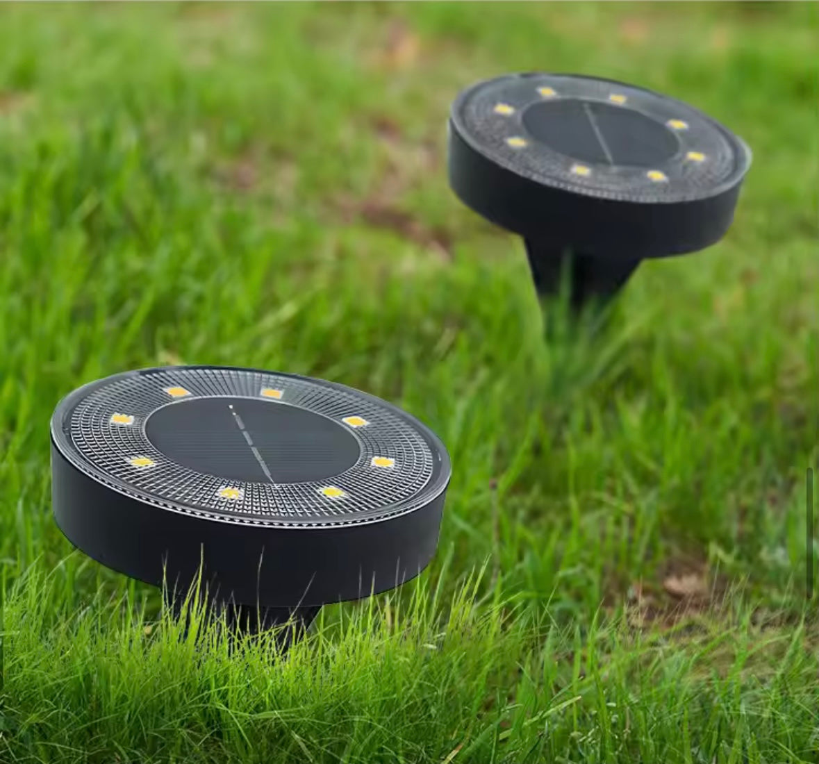 Lampes Solaires LED Extérieures - Éclairage Jardin, Allée, Terrasse, Cour
