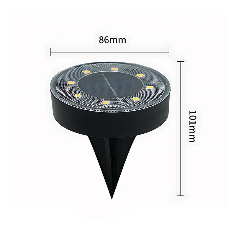 Lampes Solaires LED Extérieures - Éclairage Jardin, Allée, Terrasse, Cour