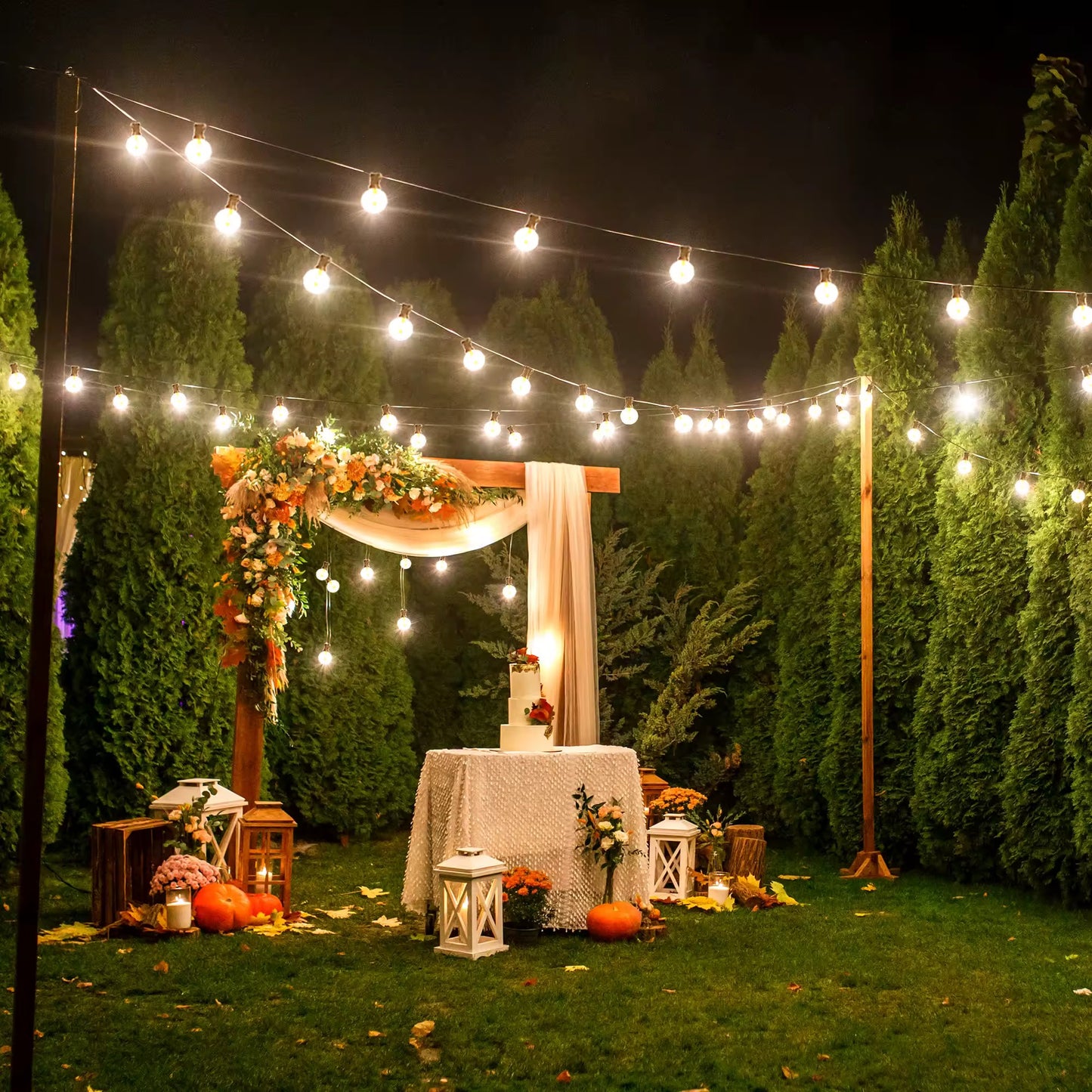 Guirlande LED 3m à 30m - Ambiance Jardin, Mariage, Terrasse