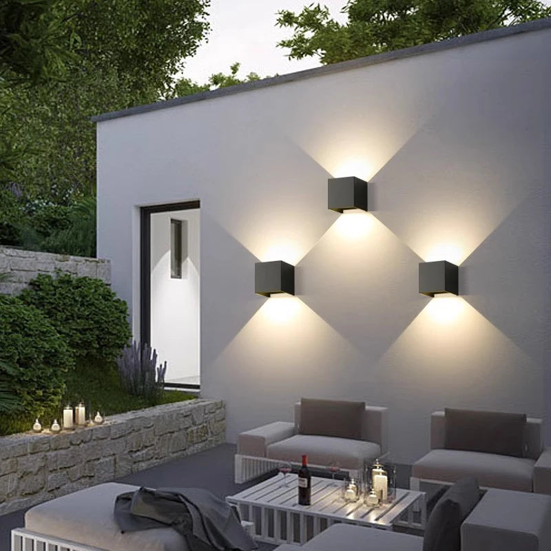 Lampe d’extérieur murale moderne