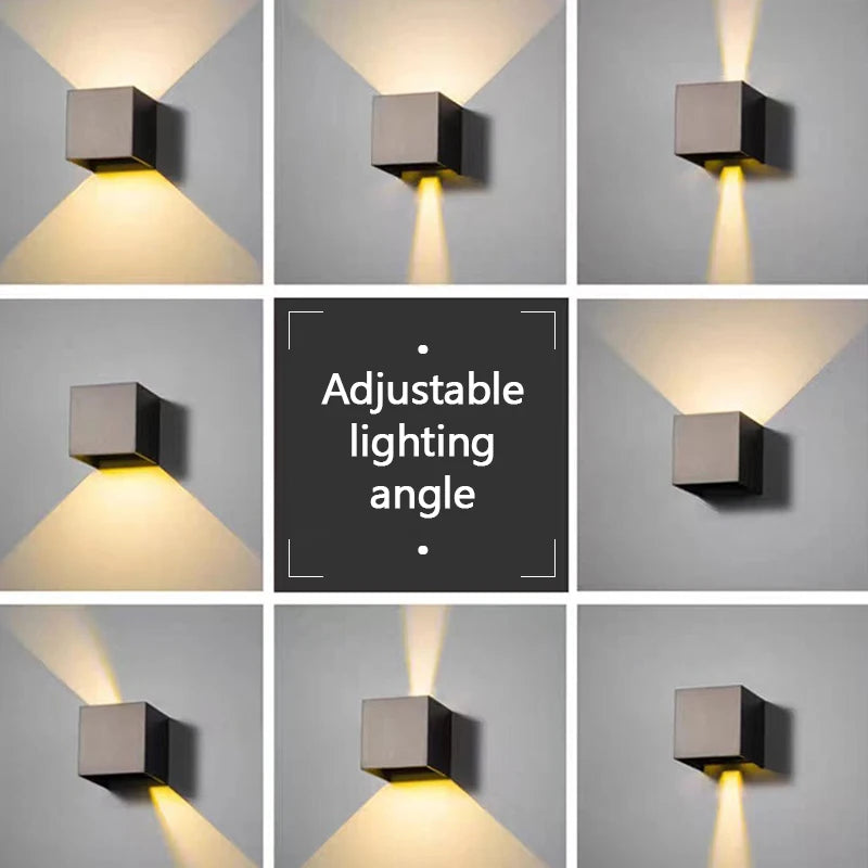 Lampe d’extérieur murale moderne